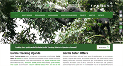 Desktop Screenshot of gorilla-tracking-uganda.com
